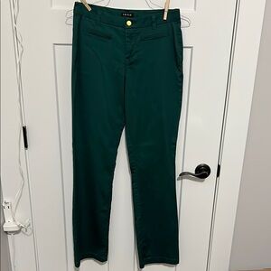 IMAN women's emerald trousers, size 10 Long